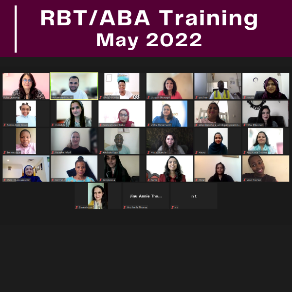 Congrats ABA/RBT Participants of May 2022